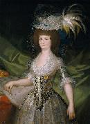 Francisco de Goya Queen of Spain Maria Louisa, nee Bourbon-Parma. china oil painting artist